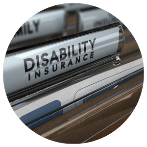disability insurance file cabinet folder